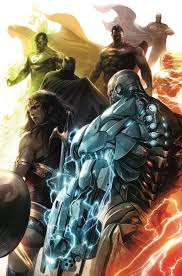 The Justice League By Francesco Mattina Dc Comics Heroes Dc Comics Superheroes Dc Comics Characters