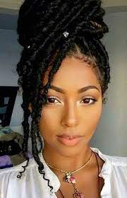 20 Lovely Hairstyles For Black Women With Pictures Womens Hairstyles Hair Styles Medium Hair Styles