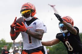 Bengals WR Ja'Marr Chase touts 'aggressive' Jaylon Johnson after joint practice