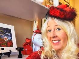 I make Valentines hats out of candy boxes