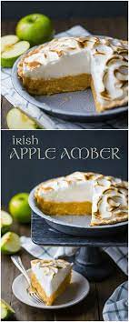 Celebrate St Patrick S Day With This Authentic Irish Apple Amber It S A Traditional Dessert In I Irish Dessert Recipes Irish Recipes Authentic Irish Recipes