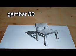 Maybe you would like to learn more about one of these? Cara Menggambar Kursi 3d Youtube