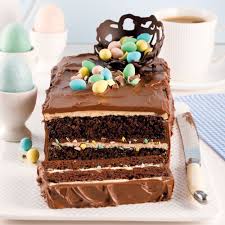 Gateau Deux Etages Au Chocolat Et Mini Eggs 5 Ingredients 15 Minutes Desserts Food Cake