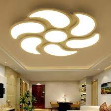 Modern Led Ceiling Lamp Lighting Fixtures Tavan Aydinlatma Luminaria Lamparas De Techo Living Bedroom False Ceiling Design Ceiling Design Modern Ceiling Design
