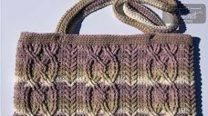 New free projects added weekly! Crochet Cable Bag Pattern The Crochet Crowd