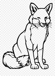 Most relevant best selling latest uploads. Red Fox Coloring Page Clipart 5769599 Pinclipart