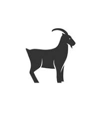 Aquelarre or el gran cabrón) are names given to an oil mural by the spanish artist francisco goya, completed sometime between 1821 and 1823. Goat Silhouette Vector Images Over 6 500