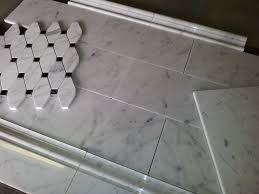 Many new york city subway stations are decorated with colorful ceramic plaques and tile mosaics. 8sf Carrara Bianco Subway Tile Marble Skirting Chair Rail The Builder Depot Blog