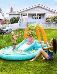 This small water slide for a backyard is perfect for hot summer days. Best Backyard Water Slides For Kids 2021 Best Slip And Slides