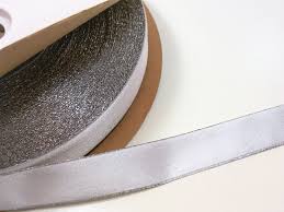 Black And White Striped Ribbon Bulk Silver And White Ribbon Matte Silver White Satin Ribbon 7 8 Inch Wide Metallic Silver Edge X 10 Yards White Ribbon White Satin Black Ribbon