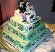 Geeky Baked Confections Nerd Wedding Cake Nerdy Wedding Cakes Wedding Cake Decorations