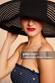 1,965 Model Beach Hat Stock Photos, High-Res Pictures, and Images