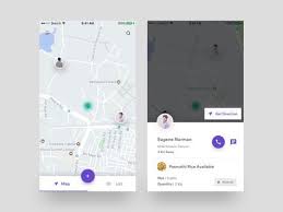 Map User Details Zad App App Map Mobile App Design Taxi App