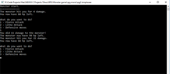 Games source codes in c++ programming language. Simple Rpg Monster Game In C With Source Code Source Code Projects
