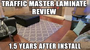 Maybe you would like to learn more about one of these? Home Depot Trafficmaster Brazilian Cherry Laminate Review 1 5 Years After Install Youtube