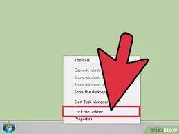 The taskbar usually sits at the bottom of your screen but can be moved to any of the. How To Lock The Windows 7 Taskbar 7 Steps With Pictures