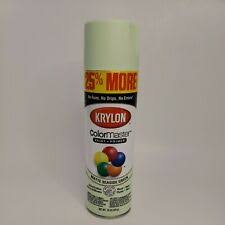 4 X Krylon Colormaster Satin Pistachio Spray Paint Primer 15oz Light Green For Sale Online Ebay