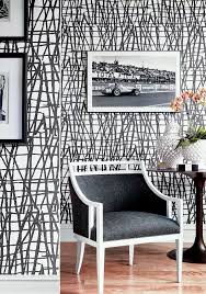 Black And White Wallpaper Interior Design Mori From Modern Resource Collection Thibaut Design Interiors Wallpaper Wallcovering Prints Patterns Textu Thibaut Wallpaper Modern Wallpaper Thibaut