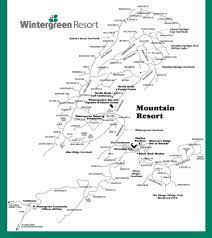 Wintergreen Hiking Trail Map Wintergreen Ski Resort - Maplets