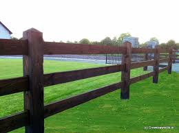 Equestrian friendly fencing whitewashed wood split rail fence is the traditional look for equestrian homesites, but this material is rife with problems and high maintenance. Mortice Timber Fencing Crowe Sawmills Backyard Fences Post And Rail Fence Rail Fence