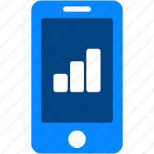 Download Growth Mobile Marketing Management Mobile Chart Icon Inventicons