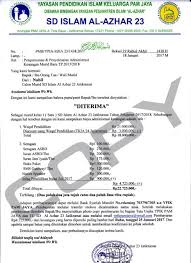 Mengunggah / mengupload dokumen dalam bentuk jpg/jpeg/pdf dengan ukuran maksimal 15 mb: Biaya Sekolah Al Azhar Nusagates