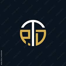PTD logo, PTD icon, PTD vector, PTD monogram, PTD letter, PTD minimalist,  PTD triangle, PTD hexagon,unique modern flat abstract logo design Stock  Vector | Adobe Stock