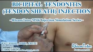 Image result for Biceps Tendon Injection