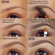 Great Eyebrow Tutorial Lovable Cluster Wedding Makeup Tips Eyebrow Makeup Eye Makeup