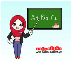 Remaja pun tidak mau ketinggalan dengan serta mendownload foto kartun untuk dijadikan dp di. Bella Bellitos Her Blog Doodle For Cikgu Bella By Nanad Kartun Hijab Kartun Gambar