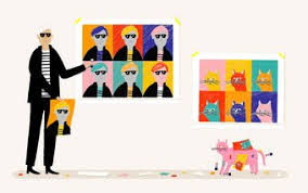 All you need is something to draw with, paper, and coloring s. Make Pop Art Like Warhol Paint And Draw Tate Kids