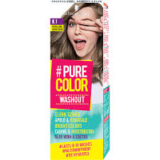 Beyond the zone color bombz explosive black temporary hair color spray. Moisturizing Hair Color Gel 8 1 Smokey Blonde Pure Color Washout 60 Ml