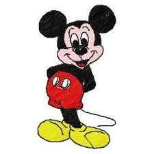Free free download embroidery designs with various sizes and including all famous embroidery formats dst, pes, jef, xxx. Mickey Mouse Embroidery Design Free Embroidery Designs