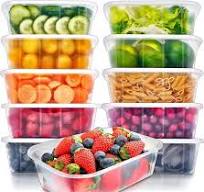 Yiqiang OEM/ODM Recipientes Desechables Para Comida Transparent PP Plastic  Microwave Disposable Food Container