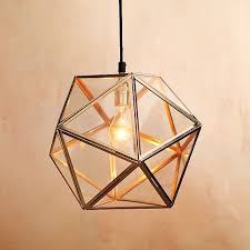 Design On Sale Daily A Multifaceted Pendant Light Cococozy Geometric Lighting Geometric Light Fixture Geometric Lamp