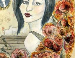 Frances bean cobain painting by gennaro. Frances Bean Cobain Projects Photos Videos Logos Illustrations And Branding On Behance
