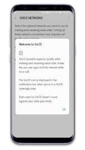 My s8 did a forced update the other day, and now i have a notification to turn on wifi calling. Volte