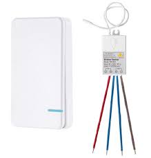 Maybe you would like to learn more about one of these? Buy Thinkbee Wireless Lights Switch Kit No Wiring Mini Remote Switch No Wifi Needed Outdoor 1969ft Indoor 328ft Remote Control Lighting Fixture For Led Light Ceiling Lights And Lamps Waterproof Online In