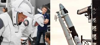A space suit should provide protection from the following basic threats: Spacex S First Crew Dragon Nasa Astronauts Suit Up For Spacesuit Focused Launch Rehearsal