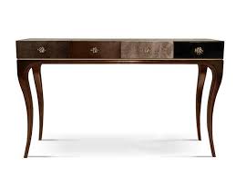 Rectangular Leather Console Table With Drawers Untamed By Koket Leather Console Table Trending Decor Dressing Table Modern