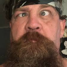 Biker vs. Bison #biker #motorcycle #women #bison