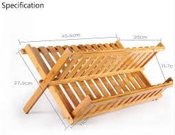 Bamboo Folding Dish Drying Rack Dish Rack Drying Diy Furniture Easy Wooden Dish Rack The most common wooden dish drying rack material is wood. bamboo folding dish drying rack dish