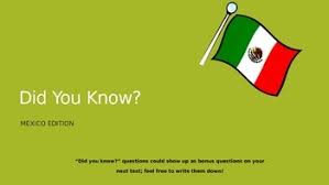 Leave a reply cancel reply. Did You Know Mexico Trivia By Sra Baldwin S Spanish Resources Tpt
