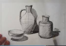 رسم تراث قديم بالرصاص