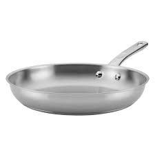 Ayesha Curry 12 5 Home Collection Stainless Steel Silver Skillet Stainless Steel Skillet Ayesha Curry Cookware And Bakeware