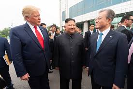 2019 Koreas United States Dmz Summit Wikipedia North Korea Kim Korean President Korean People
