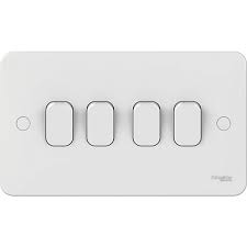 They are wired so that operation of either switch will control the light. Lisse 4 Gang 2 Way Light Switch White Wickes Co Uk