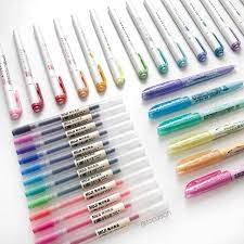 What S Your Favourite Colour Stationery Aesthetic Cute School Supplies Calligraphy Pens