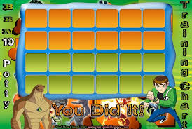 My Potty Plan: Free Ben 10 Potty Training Chart