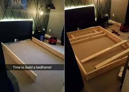 October 24, 2018july 3, 2019· lighting by. Diy Bed Frame With Hidden Ambient Lighting Underneath